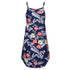Summer Floral Short Dress Sleeveless Sundress - menochic